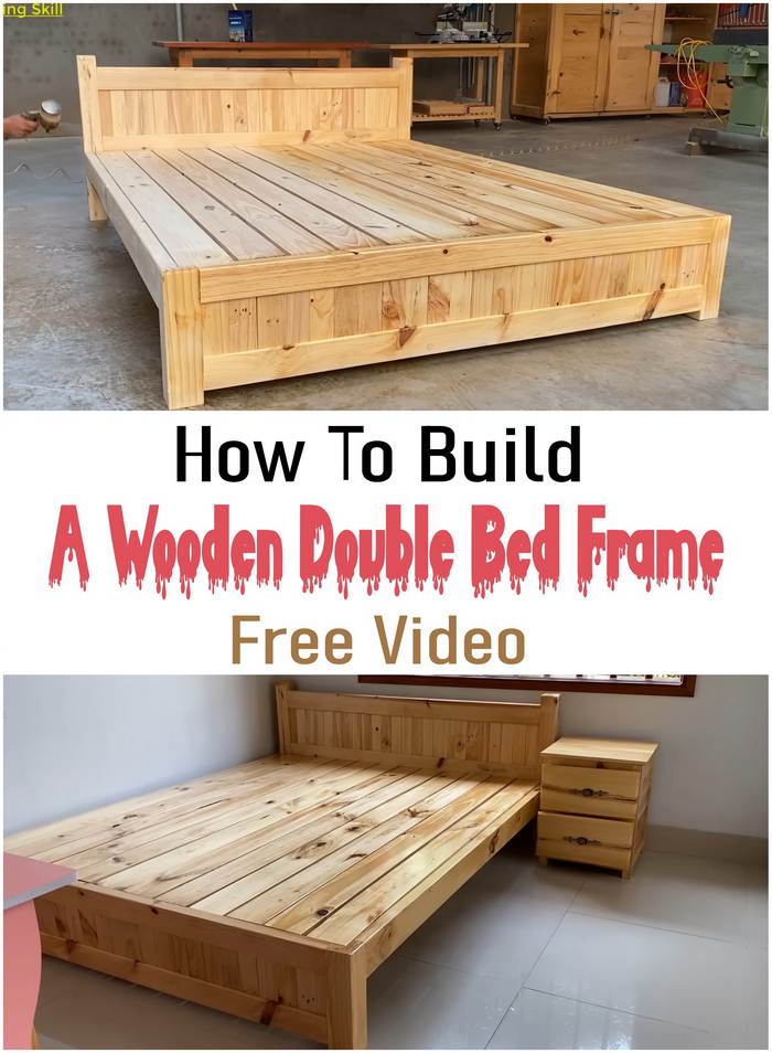 How To Build A Wooden Double Bed Frame